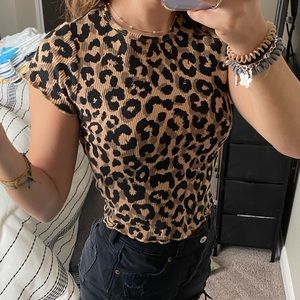 Cheetah Print Shirt